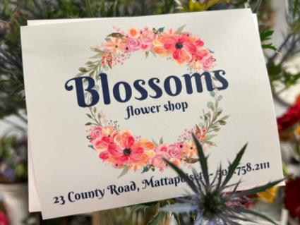 Blossoms Flower Shop Gift Certificate 