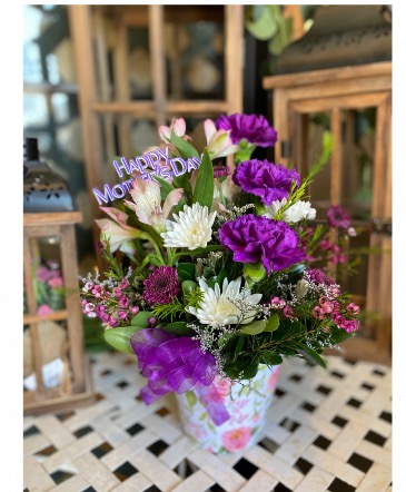 Blossoms for Mom One sided long lasting florals in Pelican Rapids, MN | Brown Eyed Susans Floral