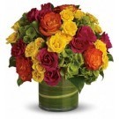 Blossoms in Vogue Vase Arrangement
