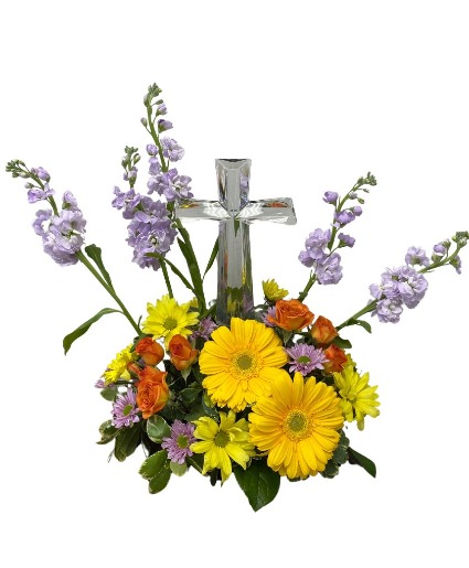 BLOSSOMS OF HOPE FLOWER ARRANGEMENT