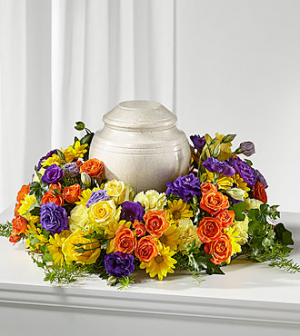 FTD's Blossoms of Remembrance Cremation Adornment 