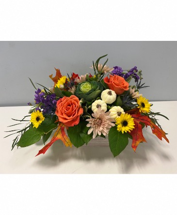Always Thankful Boxed Arrangement  in Mattapoisett, MA | Blossoms Flower Shop