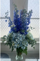 BLU  without you Vase arrangement 