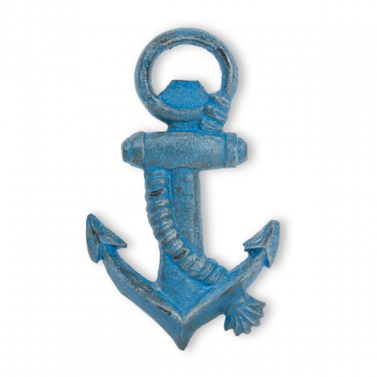 Blue Anchor Bottle Opener