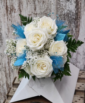 Blue and White 