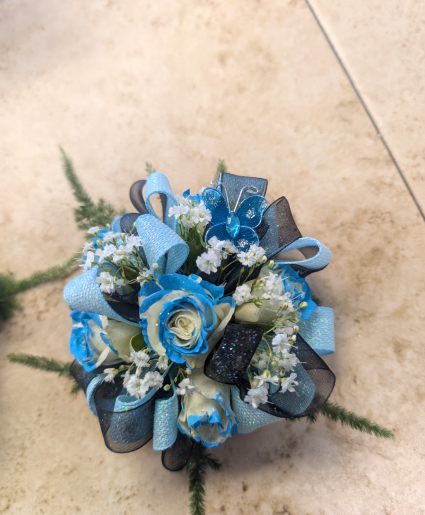 blue and white  home coming  prom   mesa 