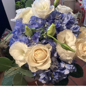 Blue and white lovely  Wedding, birthday 