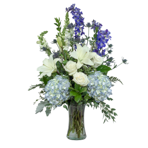 Blue Beauty Arrangement