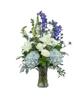Blue Beauty Arrangement
