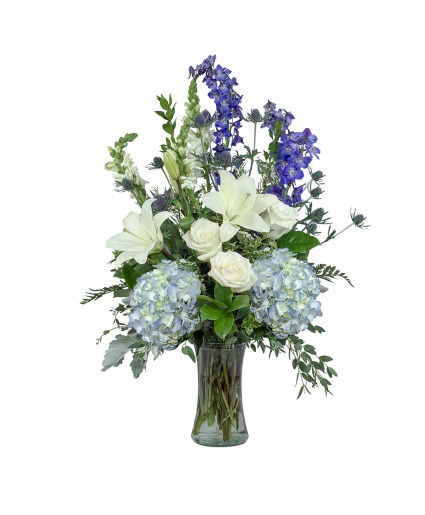 Blue Beauty Arrangement