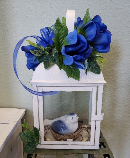 Blue Bird Lantern