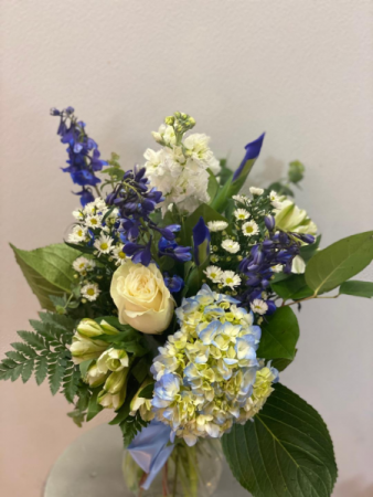 Blue Bonnet Vase