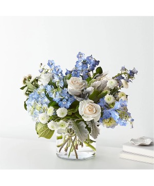 Blue clear skies fresh bouquet