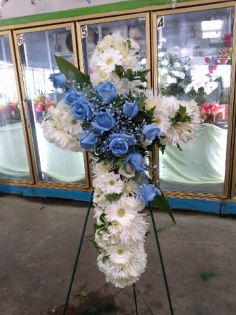 Blue cross Blue cross stand