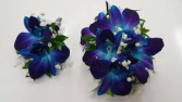 BLUE DENDRO SET 2 CORSAGE AND BOUT