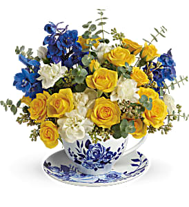 English Teatime Floral Bouquet