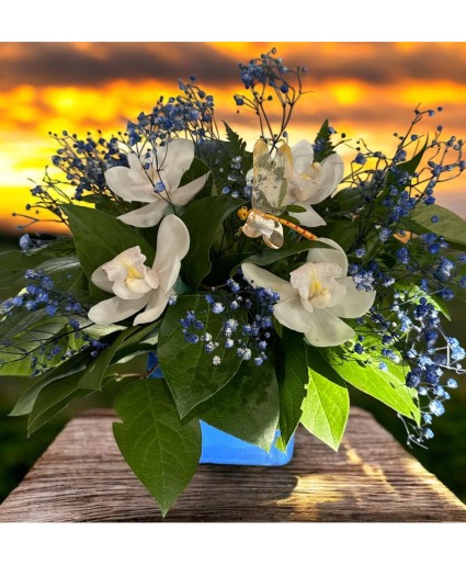 Blue Haven Vase Arrangement