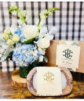 Blue Hydrangea Gift Set