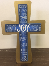 Blue Joy Cross Blue Cross