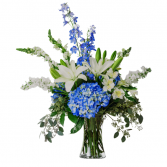 Blue Moon Arrangement in Roswell, New Mexico | BARRINGER'S BLOSSOM SHOP