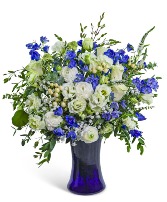 Blue Moon Muse Flower Arrangement