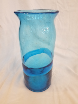 Blue on Blue Vase