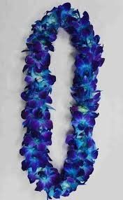 Blue orchid leis Lei in Carlsbad, CA | Fleur d' Elegance Blue orchid leis Lei in Carlsbad, CA | Fleur d' Elegance