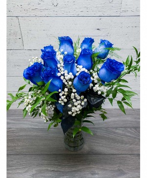 Blue Rose Bouquet 