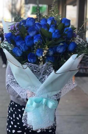 Blue Rose Bouquet 