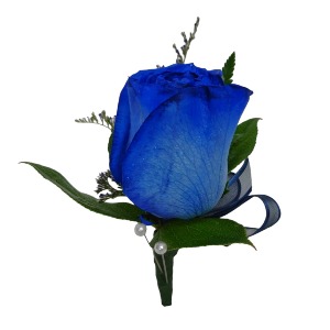 Blue Rose Boutoniere floral
