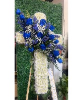Blue Rose Cross