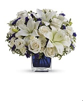 Blue Skies Just Because Vase Arrangment
