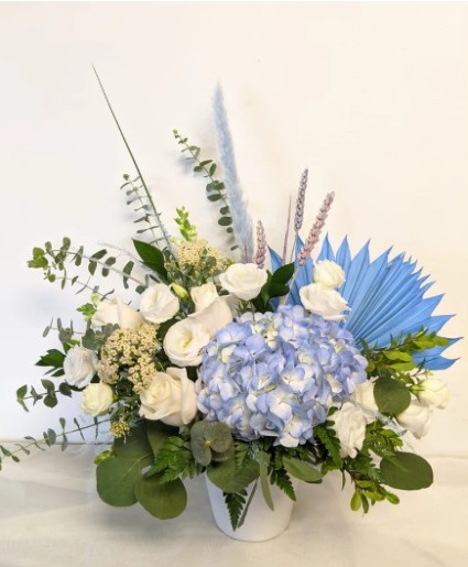 Blue Skies Welcome Baby Arrangement