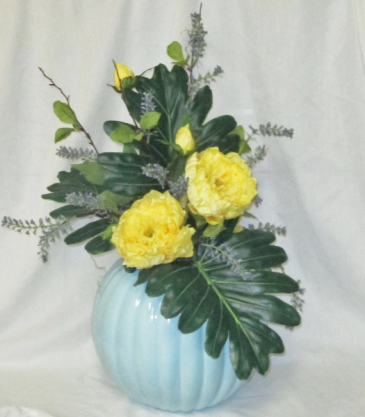 Blue Sky Summer - Silk Arrangment Permanent Arrangement by Inspirations Floral Studio