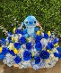 blue stich arrangenment 