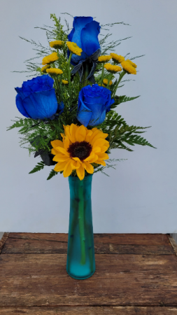 Blue Sunshine Summer Flower Special