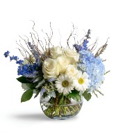 Blue-tiful Blessings Arrangement