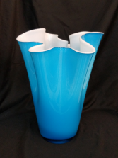 Blue Wave  Vase