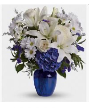 Blue & White Arrangement  