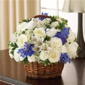 Blue & White Peace, Prayers and Blessings Basket  