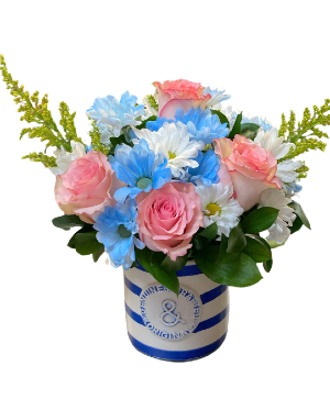  Blue Wishes Bouquet (ON SALE 50% OFF)  