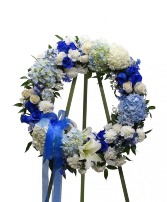 Blue Without You  Wreath
