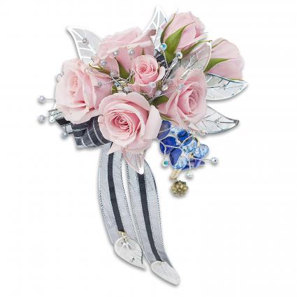 Blue You Corsage