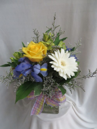 Bluebird Fresh Mixed Vased Arrangement