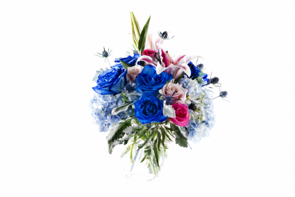 Bluelecious Vase