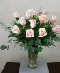 Blush Babe pink rose arrangement