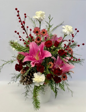 Blush & Berries Christmas Christmas Florals