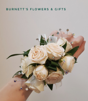 Blush Bling Corsage Wrist Corsage 