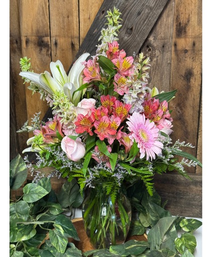Blush & Bloom Flower Arrangement