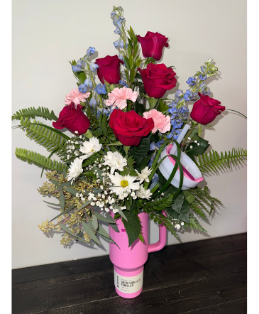 Blush & Bloom Stanley Rose arrangement